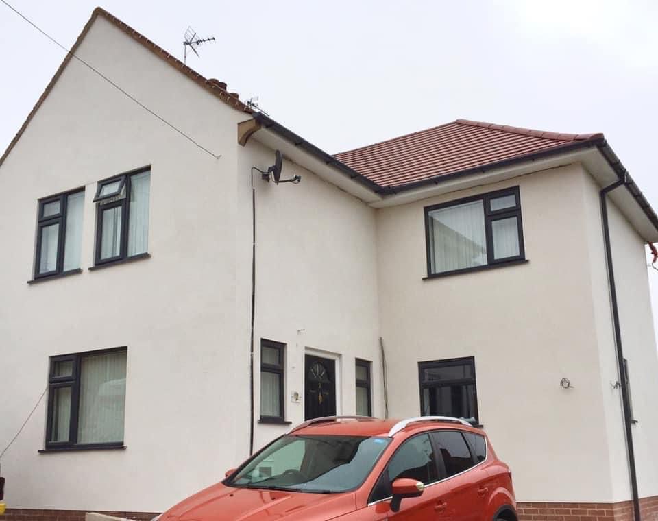 New Roof and Fitted Windows by Bespoke Construction in Nottingham